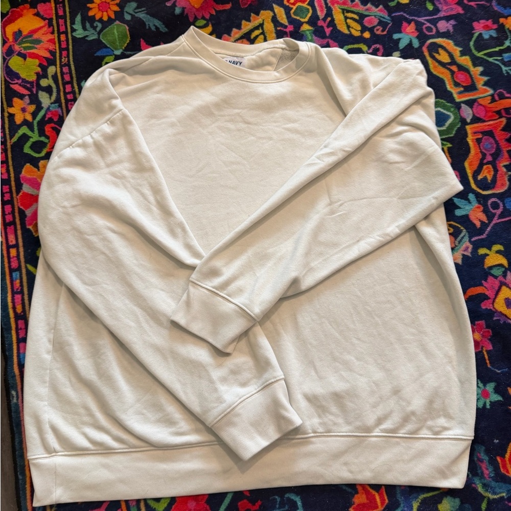 Long Crew Sweater